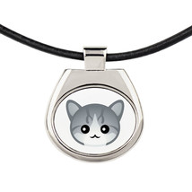 A necklace with a Aegean cat. A new collection with the cute Art-Dog cat - £11.52 GBP