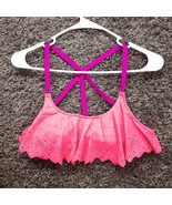 PINK Victoria Secret Swimwear Women Medium Pink Racerback Stretch - £6.79 GBP