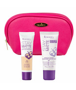 NEW Rimmel Stay Matte Foundation Ivory &amp; Stay Matte Primer Kit with Drai... - $21.69 CAD