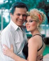 Dallas TV series Ken Kercheval &amp; Audrey Landers as Cliff &amp; Afton 4x6 photo - $6.99