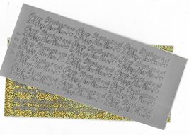 Peel Off Sticker Sheet. Christmas. Choice Of Colour - $1.49