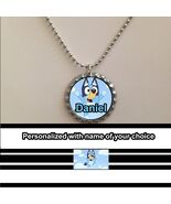 Bluey personalized necklace with name of your choice great gift favor - $7.49