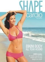 Shape Cardio Workout: Bikini Body All Year-Round Dvd  - £9.50 GBP