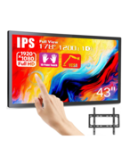 43"Multi-Touch Screen Monitor,Built-in Speakers,16:9 Display 1920 x 1080P - £535.65 GBP