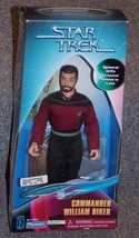 1997 Star Trek Commander William Riker 9 inch Figure Spencer Gifts Exclusive New - £23.58 GBP