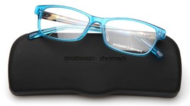 New Prodesign Denmark 1738-1 c.9222 Aqua Eyeglasses Glasses 52-15-135mm Japan - $132.29