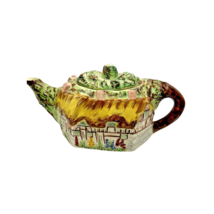 Redware 1930&#39;s Lingard Webster &amp; Co. Ann Hathaway&#39;s Cottage Teapot - $39.59