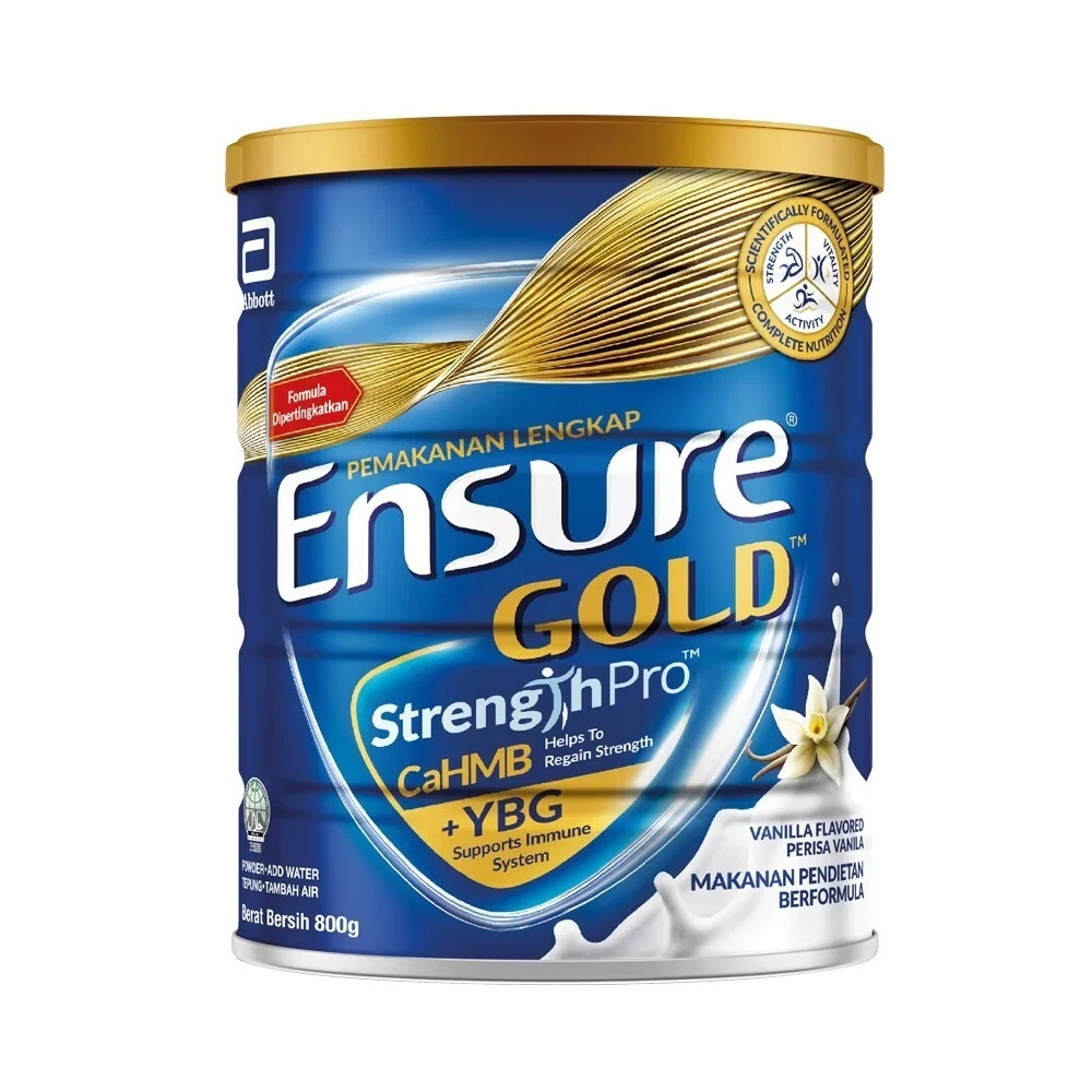 Ensure Gold Vanilla Flavored Milk Powder 800g– 2 Cans for Complete Nutri... - $139.90
