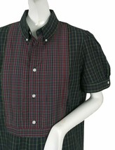 NEW Polo Ralph Lauren Plaid Dress  Lightweight Cotton Shirt Fabric  Shor... - £47.07 GBP
