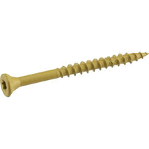 HILLMAN FASTENERS 42594 Deck Screws, 10 x 3, Tan, 40 Piece - $9.95