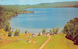 Barrys Bay Ontario Canada ~ Carson Lago Campeggi ~1963 Antenna Vista Cartolina - £6.65 GBP
