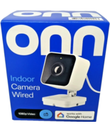 Onn Indoor Wired 1080p HDR Video Security Camera Works W/ Google Home an... - $49.49