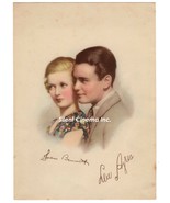 JOAN BENNETT &amp; LEW AYRES (c,1930) Vintage Original Color-Tinted Photograph  - $68.55 CAD