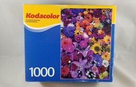 Kodacolor Flowers Galore Jigsaw Puzzle 1000 Piece Kodak Rose Art New - £10.45 GBP