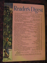 Reader&#39;s Digest October 1949 Albert Schweitzer Alamo Charles Battell Loomis  - £6.49 GBP