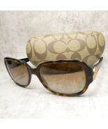 Coach Dark Tortoise Brown Sunglasses FRAME ONLY - Allie HC8015 5001/T5 5... - $39.55
