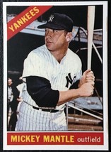 1966 Topps #50 Mickey Mantle Reprint - MINT - New York Yankees - £1.55 GBP