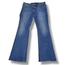Gap Jeans Size 31r W35&quot; x L33&quot; GAP 1969 Sexy Boot Jeans Stretch Blue Denim Pants - £22.85 GBP