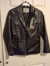 Steve and Barry&#39;s VEGAN women leather jacket xl - £23.37 GBP