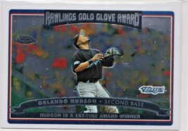 Orlando Hudson Tampa Bay Rays Second Base 2006 Topps CHROME Card # 255 Near Mint - £1.25 GBP