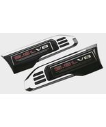 Pair 6.6L V8 Vent Emblems | Chrome 3D Fender Badge Set for 20202023 2500... - $254.69