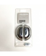 IKEA FAGLEBODA Drawer Pull Handles Chrome 2 Pack 3 3/8&quot; Kitchen Cabinet ... - $19.98 CAD