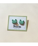 Frog Earrings, Kawaii Earrings, Polymer Clay Jewelry, Quirky, Cute, Fun,... - £10.89 GBP