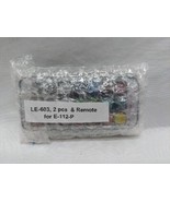 LE-603 2 pcs And Remote For E-112-P - £27.82 GBP