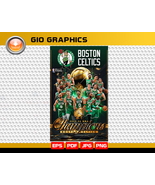 Boston Celtics Basketball Team Champions Template 90x150cm 3x5ft High Qu... - £2.99 GBP