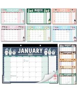 Gnome Large Desk Calendar | 18-Month | 2025-2026 | Calendars &amp; Planners - $40.75 CAD