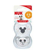 NUK Mickey Mouse Silicone Soother 0-6 Months 2 Pack - $83.03