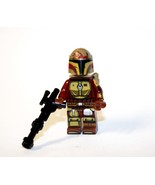 Building Mandalorian Bloody Handprint Tv Show Star Wars Minifigure Custom - $7.35