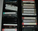 Large Lot of Cassette Tapes   Etc Vintage - $59.99