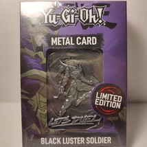 Yugioh Black Luster Soldier Ingot Metal Card Limited Edition Konami Collectible - £17.34 GBP