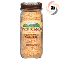 3x Jars Spice Islands Minced Garlic Flavor Seasoning | 2.8oz | Fast Shipping - £26.42 GBP