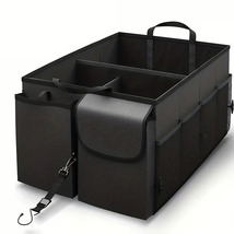 Foldable Trunk Storage Box: Sleek Car Organizer - £12.57 GBP