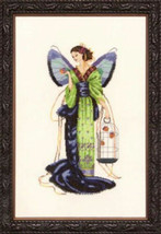 Sale! MD114 &quot;September Sapphire Fairy&quot; Mirabilia Chart &amp; Embellishment w... - £31.64 GBP