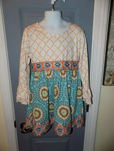 LaLeePop Multi-Color Print Dress Size 4T Girl&#39;s - $21.90