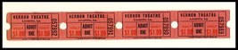 4 Vernon Theatre 1 Dollar Tickets, Leesville, Louisiana/LA,  - $4.95