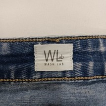 Wash Lab WL2374S Women's Wix Blue Cotton Blend Denim Skirt Size 30 image 3