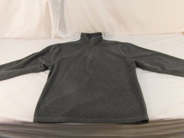 Adult Men&#39;s Levi Red Tab Sweater Quarter Zipper Gray Nice Warm Comfortab... - $29.14