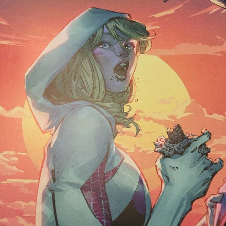 2022 Marvel Comics Spider-Gwen Gwenverse Phillip Tan Virgin Variant #4 Item image 3