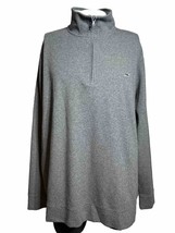 Vineyard Vines Men’s XB Gray Pullover 1/4 Zip Whale Embroidery Long Slee... - $28.88