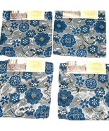New Chenille Blue Chair Cushion Pillow Covers 18&quot; American Linen Lot Of ... - $504.95 MXN