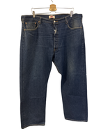 Levi&#39;s 501 Men&#39;s Jeans Straight Fit Size 42x27 Dark Wash Denim - $40.60 CAD