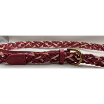 Levi&#39;s Leather Braided Belt - Quality Craftsmanship for Style and Durability - £15.73 GBP