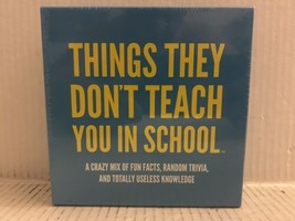 Things They Don&#39;t Teach You in School - Party Trivia Game - by Hygge Games - £13.19 GBP