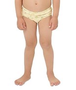 Frankies Bikinis Girls&#39; Mini Swim Bottom Yellow Size 2T - $310.30 MXN