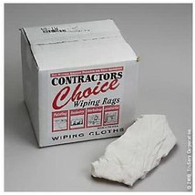 5LB Box WHT Bleach Rag - $27.02