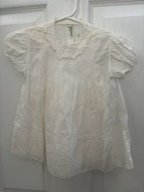 FELTMAN BROS. Baby Girl Slip &amp; Dress Pin Pucks Lace Embroidery Vintage 3 Mos - £21.60 GBP